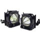 PANASONIC PT-DW640E (Dual Lamp) Original Inside Projector Lamp - Replaces ET-LAD60W / ET-LAD60AW